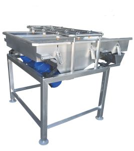 Prewashing Vibration Sieve  with Nozzles